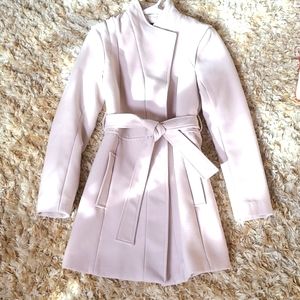 Light pink coat from Australian label